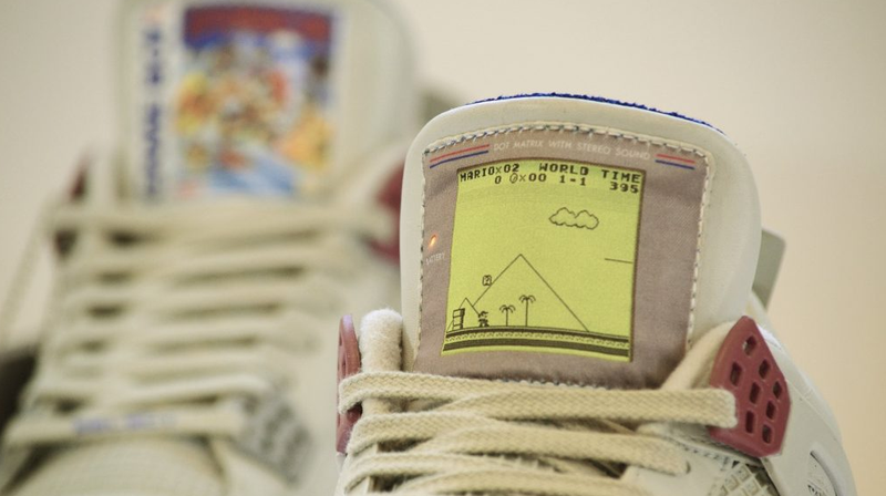 Illustration for article titled Las
zapatillas Air Jordan inspiradas en la Game Boy cuestan $1.350